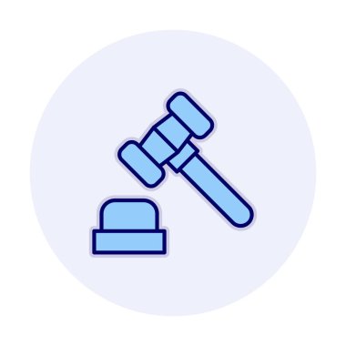 Yargıç Tokmak simgesi, satır biçimi 