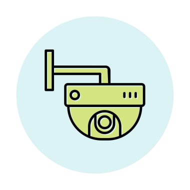 Gözetleme. Web simgesi basit illüstrasyon