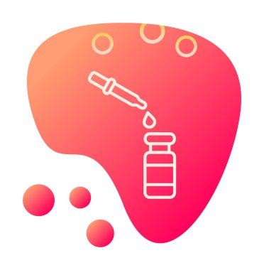 Bırakıcı simgesi vektör illüstrasyon grafik tasarımı