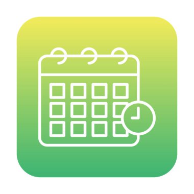 ölü çizgi simgesi vektör çizimi tasarımı