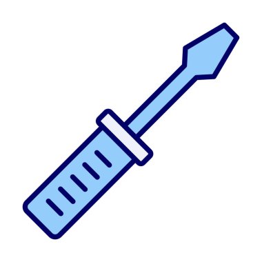 tornavida ikonu vektör çizimi