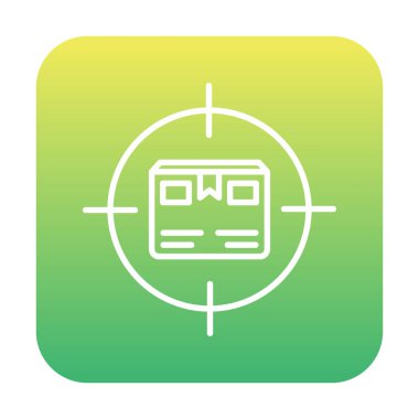 Paket İzleme Ağı simgesi, vektör illüstrasyonu. Sıralama izleme sembolü, logo illüstrasyonu