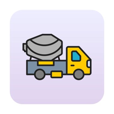 Somut Karıştırıcı Simgesi Tasarımı