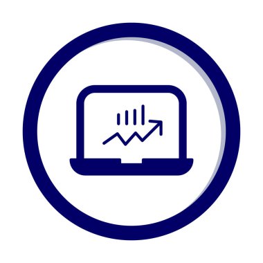 Vektör illüstrasyonu, Stock İzleme simgesi arkaplanı                          