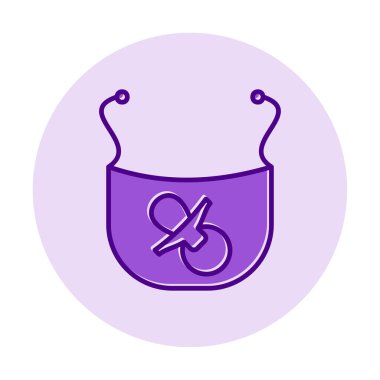 Bib simge vektör çizim