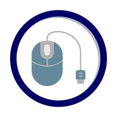 Fare simgesi, web basit illüstrasyonu