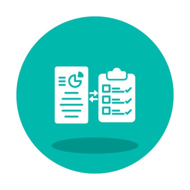 Çalışma Akımı web simgesi, vektör illüstrasyonu 