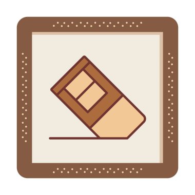 Lastik ağ simgesi vektör illüstrasyonu