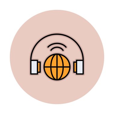 genel destek simgesi vektör illüstrasyonu