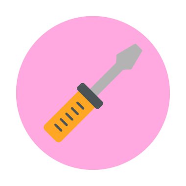 tornavida ikonu vektör çizimi