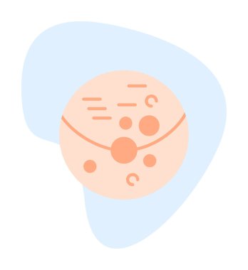 Venüs web simgesi, vektör illüstrasyonu