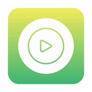 Oynatma düğmesi vektör çizimi