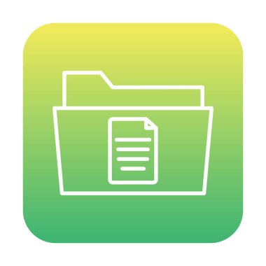 klasör renkli vektör simgesi 