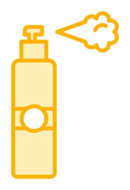 Sprey simgesi. Vektör konsept illüstrasyon tasarımı için