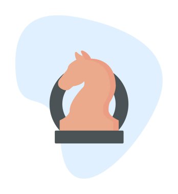 iş stratejisi simgesi, vektör illüstrasyonu basit tasarım