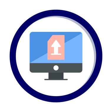 Simgeyi trendy düz tarzda yükle