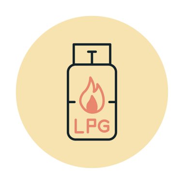 Gas Cylinder icon vector illustration