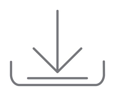  Simge indir, vektör illüstrasyonu basit tasarım