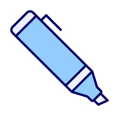 Vurgulama simgesi web basit illüstrasyon