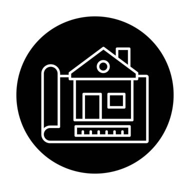 Vektör Yapı Çizim simgesi illüstrasyonu                                                    