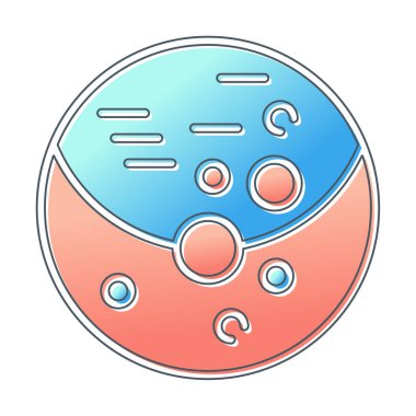 Venüs web simgesi, vektör illüstrasyonu