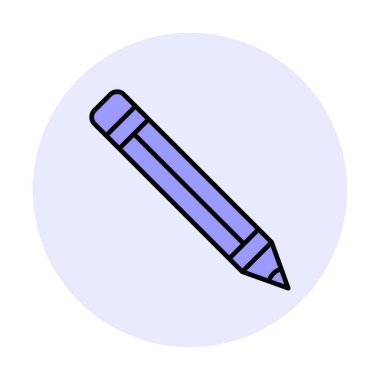 kalem simgesi vektör illüstrasyonu