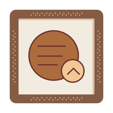 Simge işareti vektör çizim upload