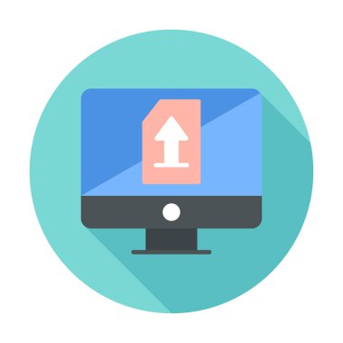 Simgeyi trendy düz tarzda yükle