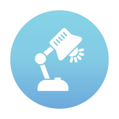 tablo lambası vektör illüstrasyonu