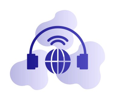 genel destek simgesi vektör illüstrasyonu