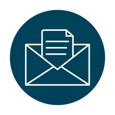 Harf simgesi vektör illüstrasyonu