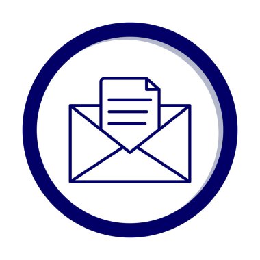 Harf simgesi vektör illüstrasyonu