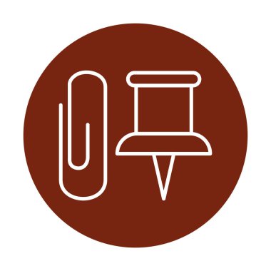 Kağıt atacı web simgesi, vektör çizim 