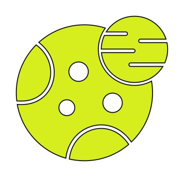 Gezegenler simgesi, vektör illüstrasyonu