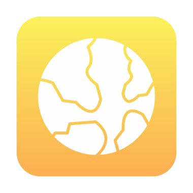 Dünya web simgesi vektör illüstrasyonu