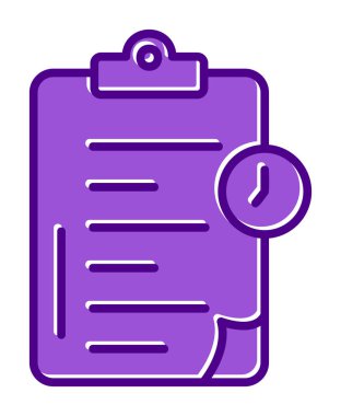 Pano simgesi, vektör illüstrasyonu basit tasarım