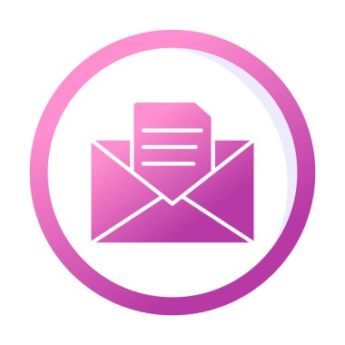 Harf simgesi vektör illüstrasyonu