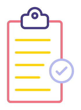 Basit Pano Tamamlanmış simge, vektör illüstrasyonu