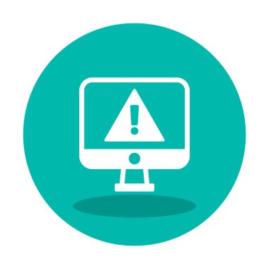 ünlem işareti, uyarı simgesi vektör illüstrasyonu