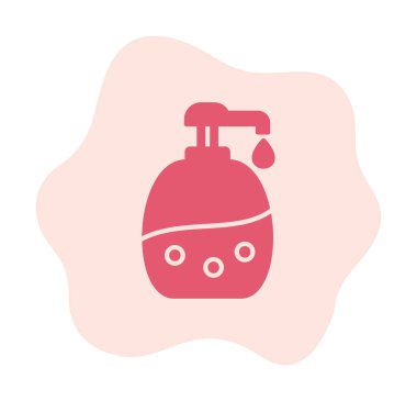 Bebek Şampuan ikonu vektör illüstrasyonu