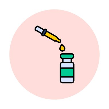 Bırakıcı simgesi vektör illüstrasyon grafik tasarımı