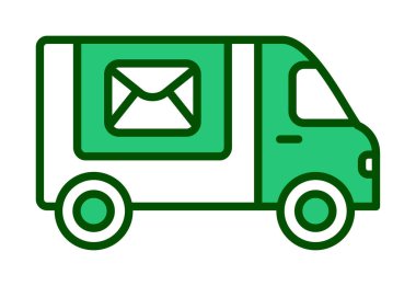 Postal Delivery vektör illüstrasyonuName