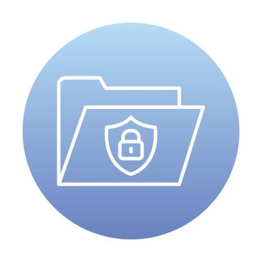 Güvenli dizin vektör çizimi