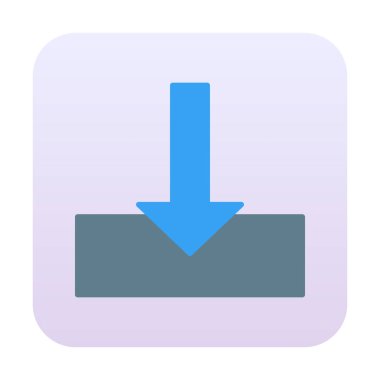  Simge indir, vektör illüstrasyonu basit tasarım