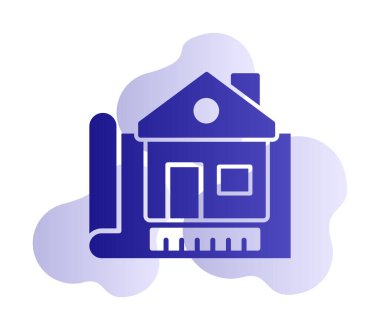 Vektör Yapı Çizim simgesi illüstrasyonu                                                    