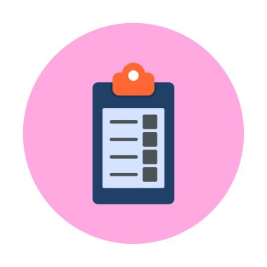 Pano simgesi, vektör illüstrasyonu basit tasarım