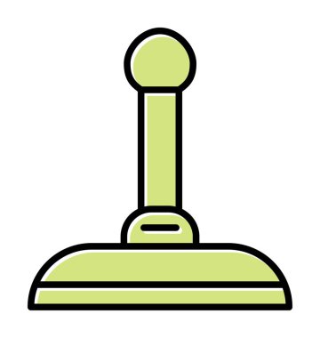 Lastik Damga Web simgesi vektör illüstrasyonu