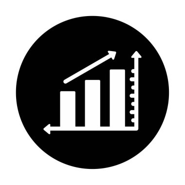 Grafik. Web simgesi basit illüstrasyon 