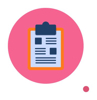 Pano simgesi, vektör illüstrasyonu basit tasarım