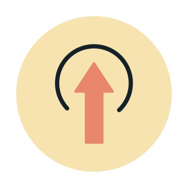 Simge işareti vektör çizim upload